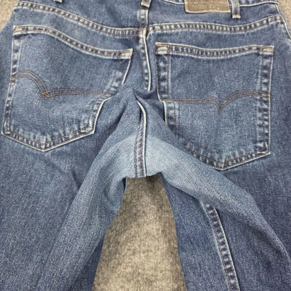 Vintage Levis Jeans Mens 34x30 SilverTab Baggy Relaxed Blue Y2K Made USA 90s